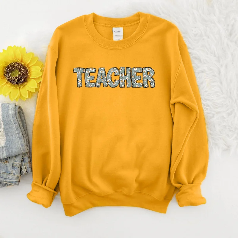 Daisy Teacher Sweatshirt