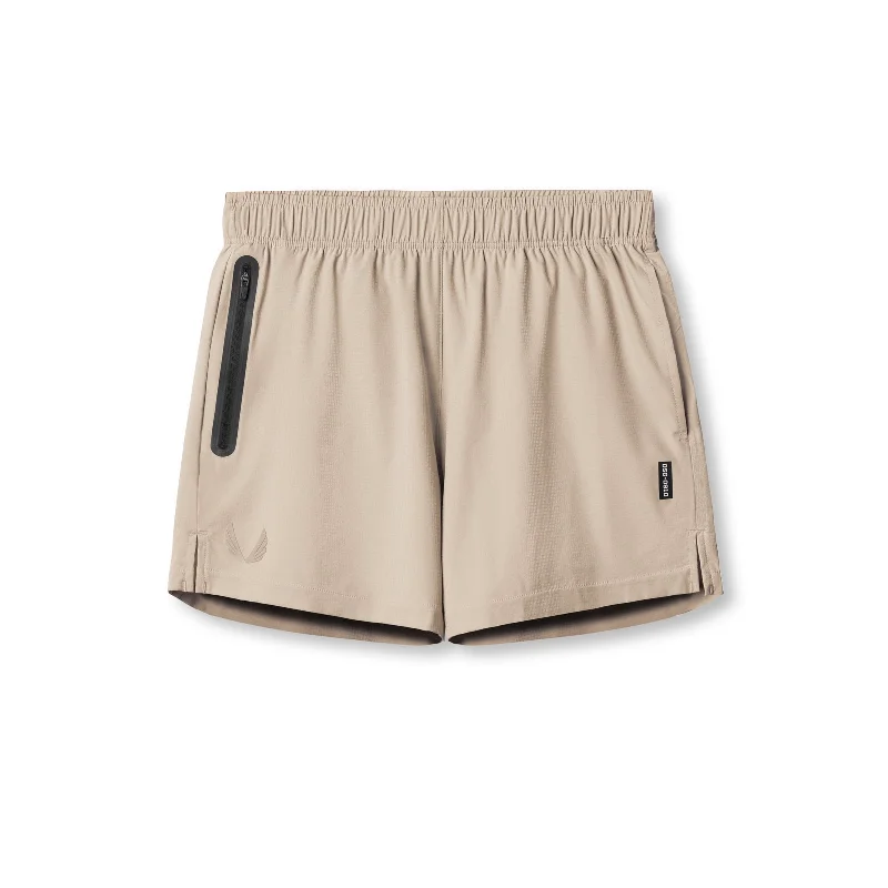 0810. Ultralite™ 6" Linerless Short - Beige