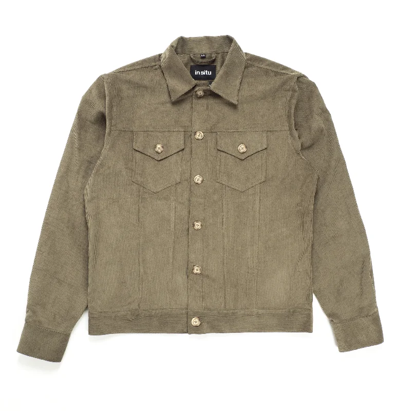 In Situ - Corduroy Jacket - Olive