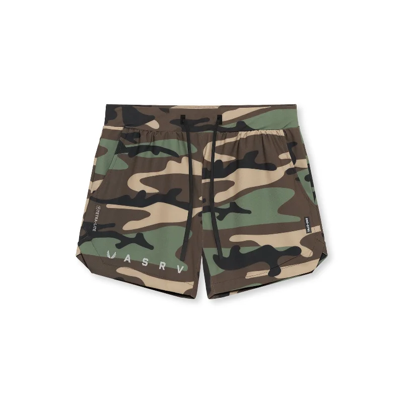 0751. Tetra-Lite® 5" Linerless Short - Woodland Camo "Classic"