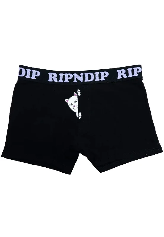 RIPNDIP - Peek A Nermal Black - Boxershorts