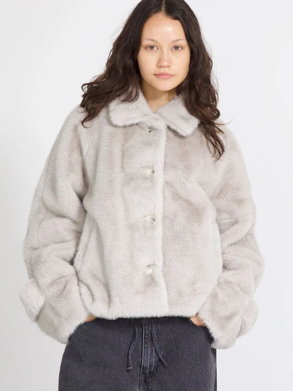 KELLY JACKET - LIGHT GREY