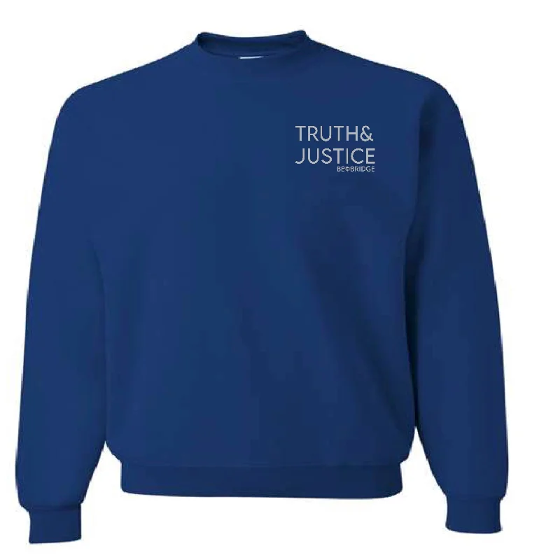 Truth & Justice Sweatshirt Blue