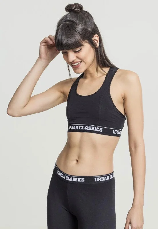 Urban Classics - Logo Black  - Bra