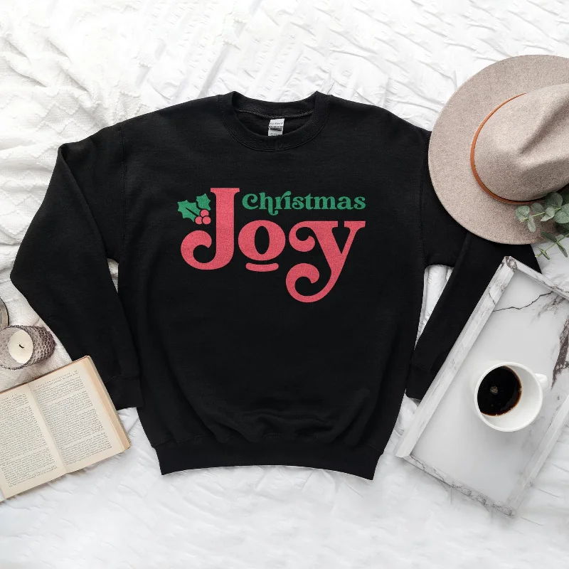 Christmas Joy Holly Sweatshirt