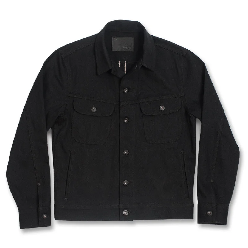 The Long Haul Jacket in Yoshiwa Mills Black Selvage