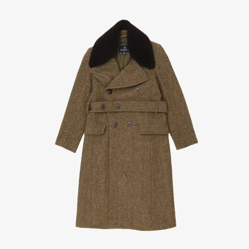 Harris Tweed Trench Coat