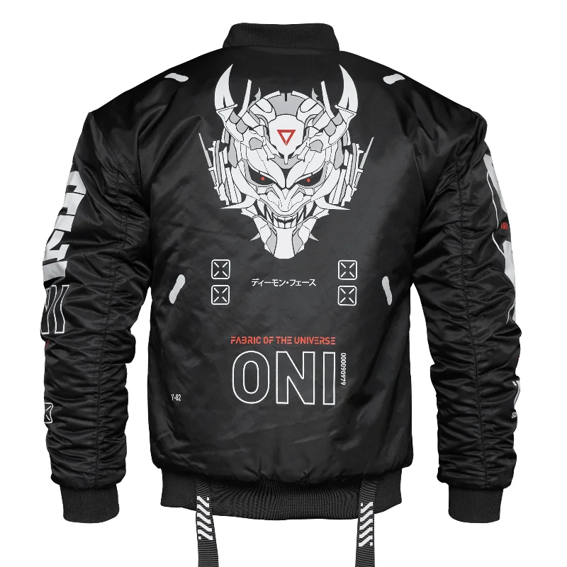 ONI Black Bomber Jacket