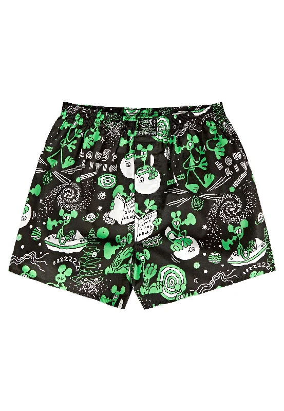 Lousy Livin - Outer Space Black - Boxershorts