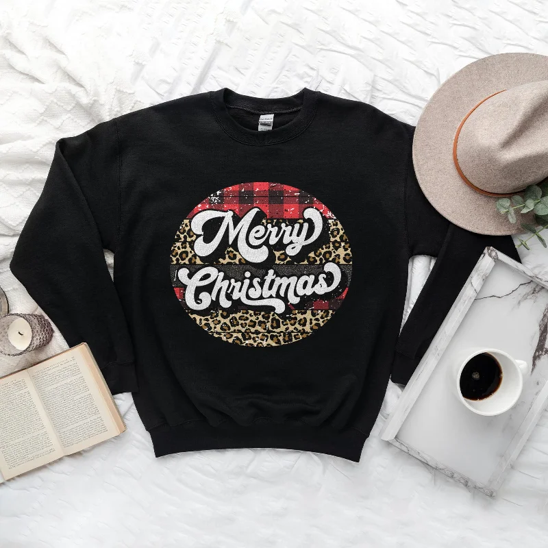 Merry Christmas - Retro Sweatshirt