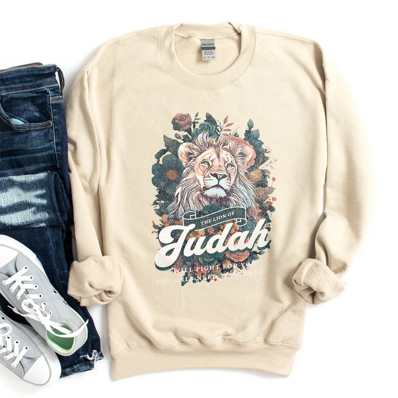 The Lion of Judah Messiah Sweatshirt