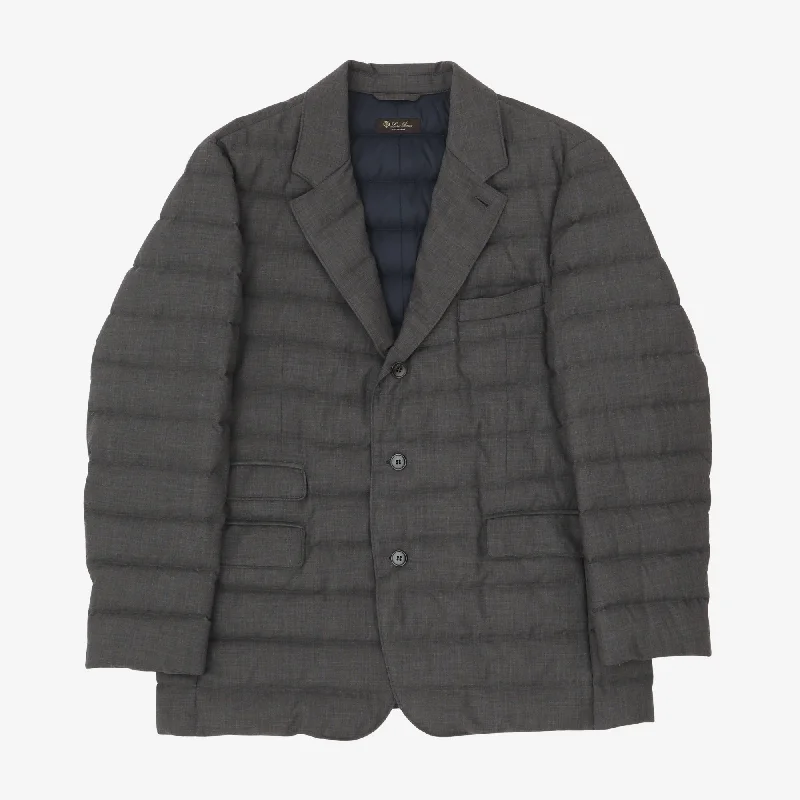 Cashmere Down Blazer