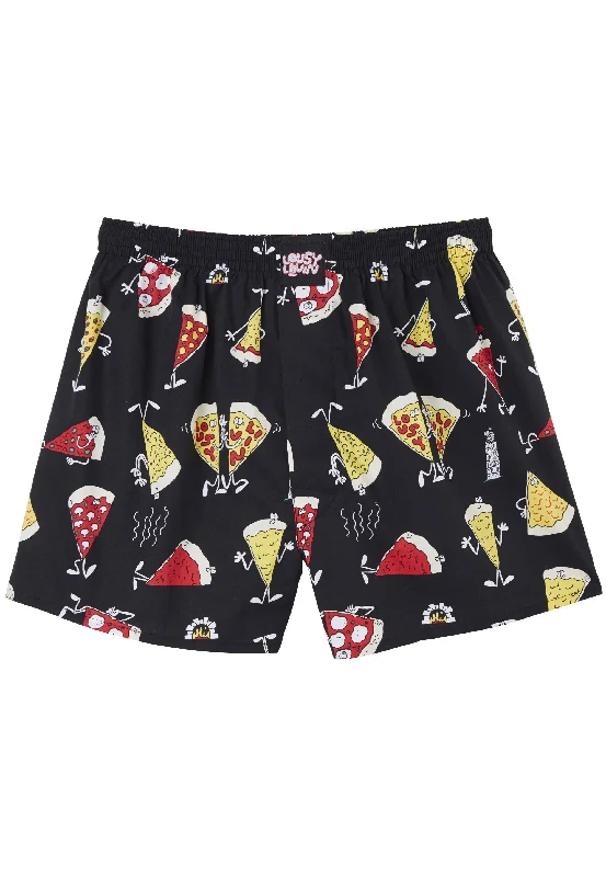 Lousy Livin - Pizza Black - Boxershorts