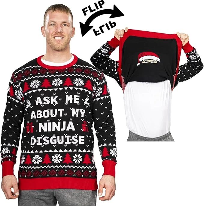 Ask Me About My Ninja Disguise Sweater