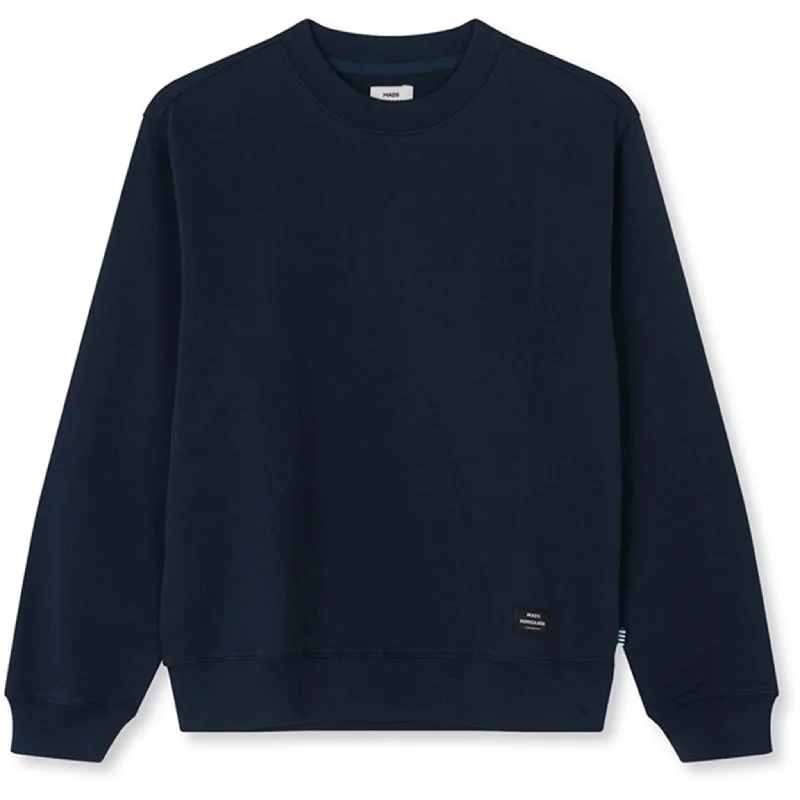 Mads Nørgaard Light Terry Solo Sweatshirt Deep Well