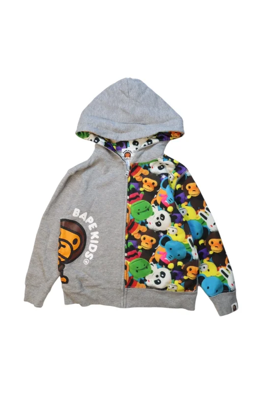 BAPE KIDS Zip-Up Hoodie Size 5T