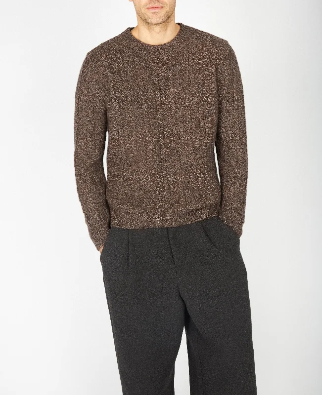 Irish - Sudbury Crew Neck Sweater - Shadow