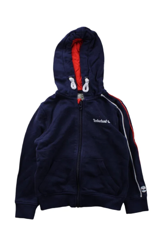 Timberland Hooded Zippered Sweatshirt 4T