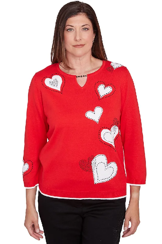 Wild At Heart Rhinestone Embellished Sweater