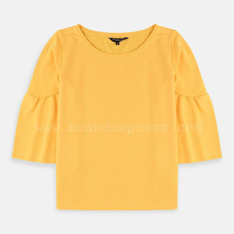 TS Mango Yellow Ladies Sweatshirt 2748