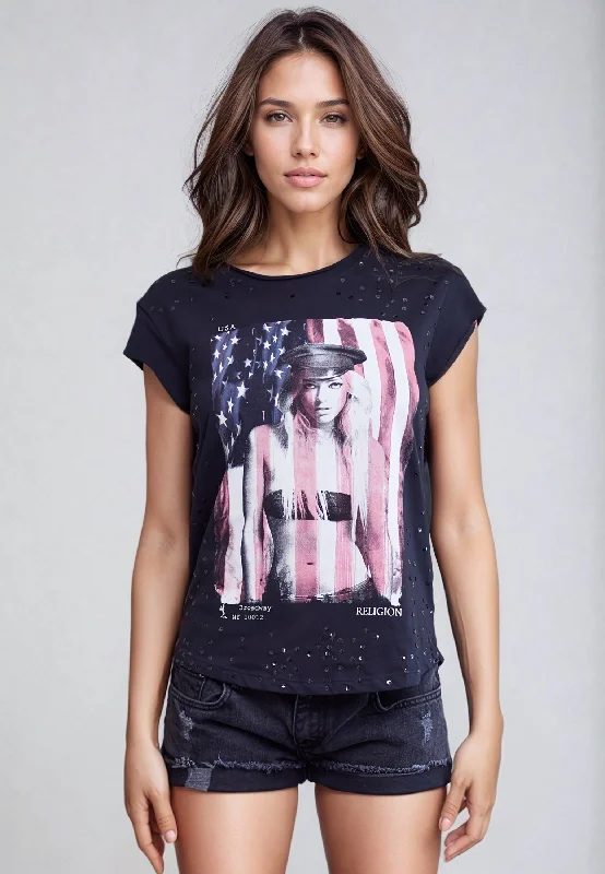 PATRIOT T-SHIRT BLACK