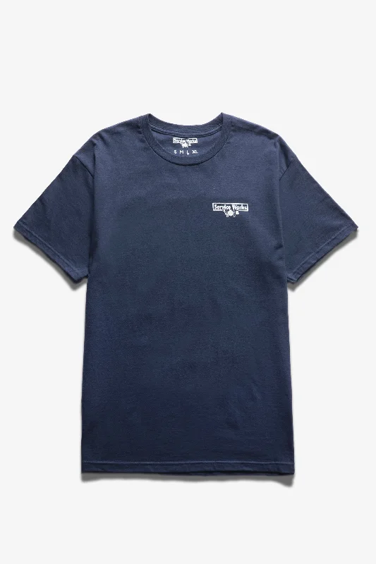 Service Works - Trademark Tee - Navy