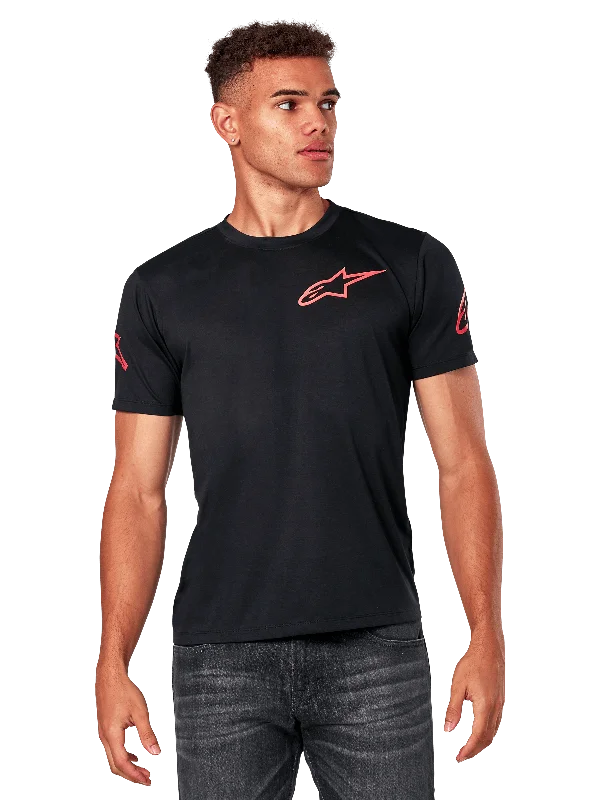 Shouldered Performance Tee - Short Sleeve