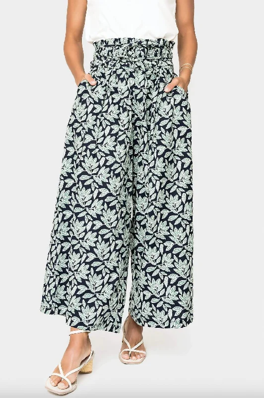 Arielle Pant In Forest Navy