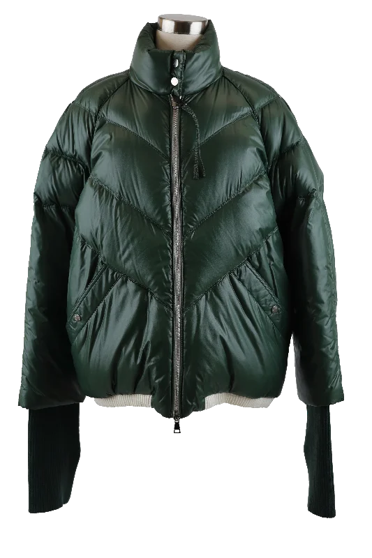 Yalou Quilted Down Puffer Jacket